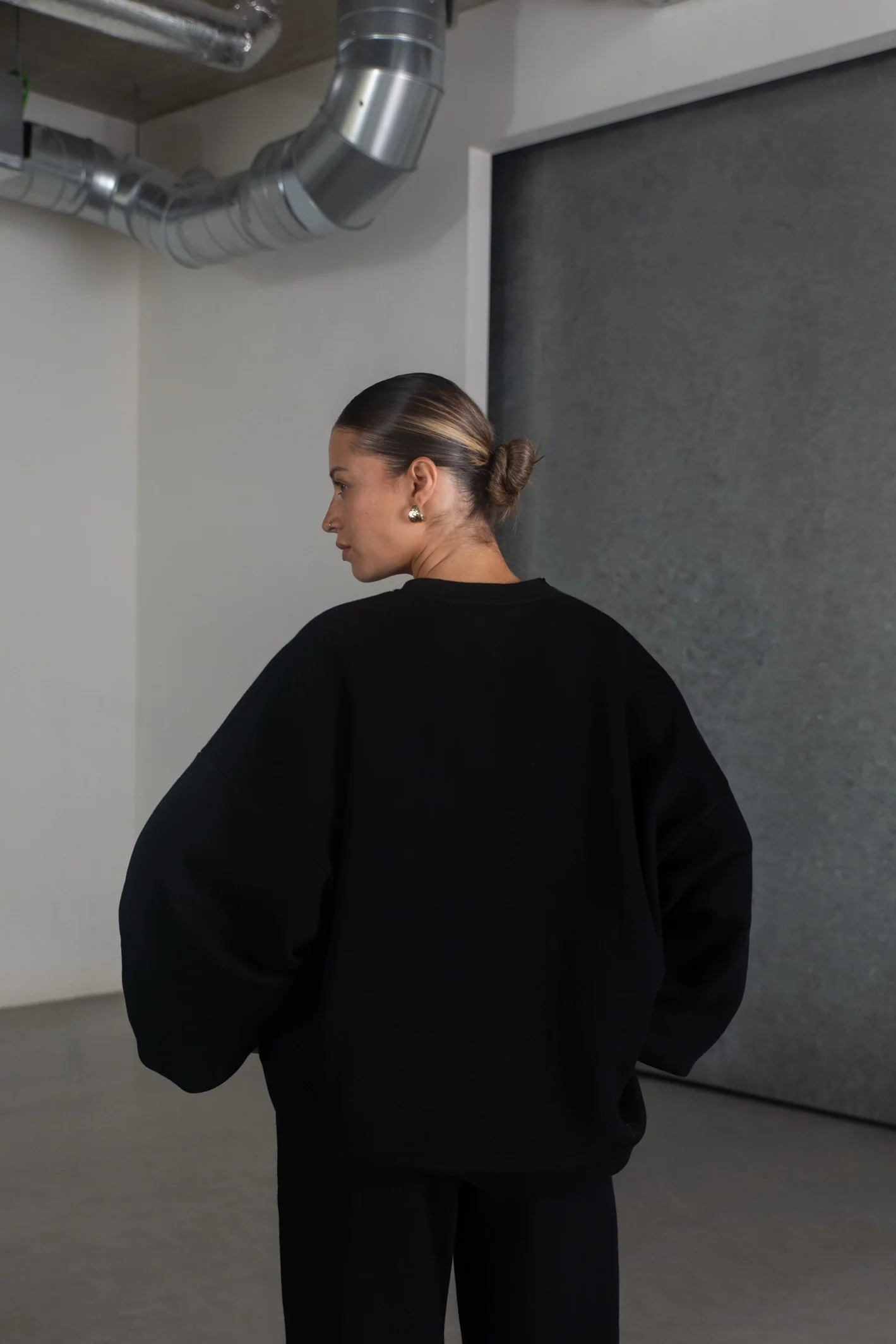cmfe. sweatshirt - black - Image 2