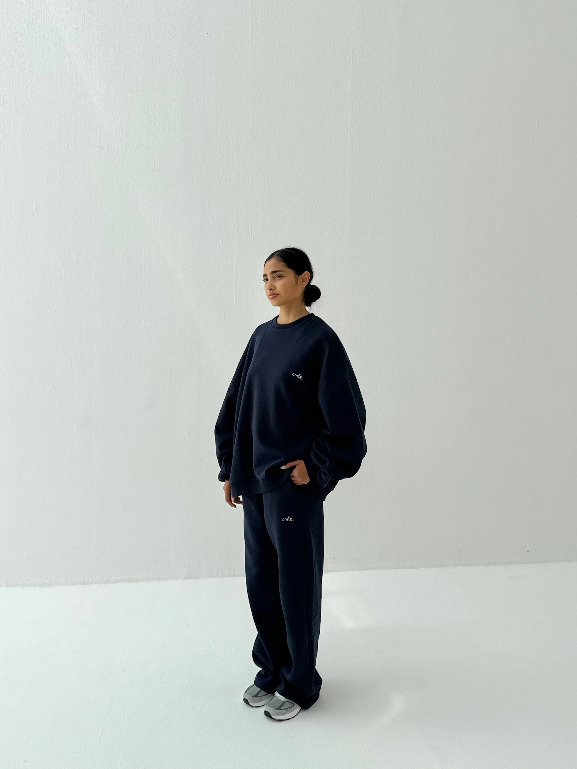 cmfe. sweatshirt - navy blue - Image 3