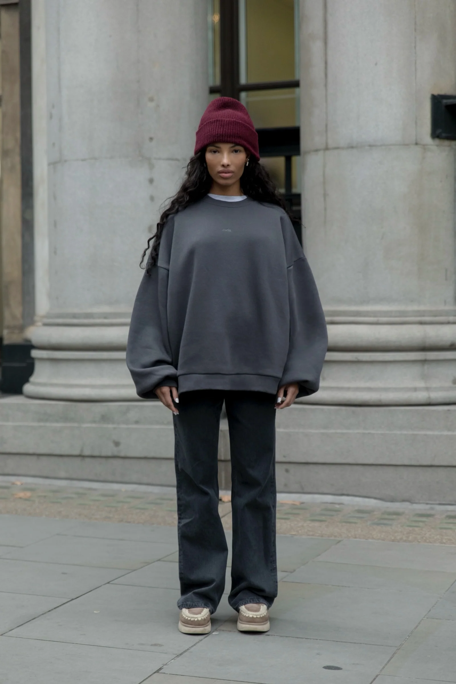 cmfe. sweatshirt - smoked grey - Image 3